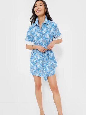 NWT Pomander Place Riviera Painted Chintz Aurora Dress M